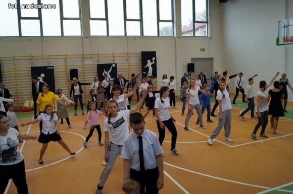 Uroczyste otwarcie sali gimnastycznej w Oporowie