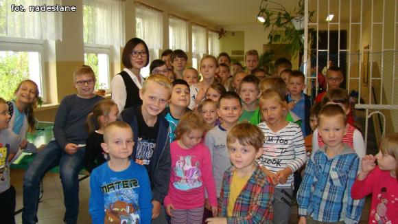 Inspirujące spotkania w szkole w Strzegocinie