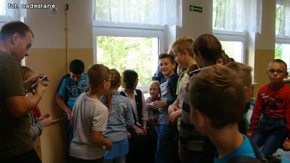 Inspirujące spotkania w szkole w Strzegocinie