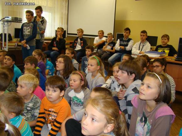 Inspirujące spotkania w szkole w Strzegocinie