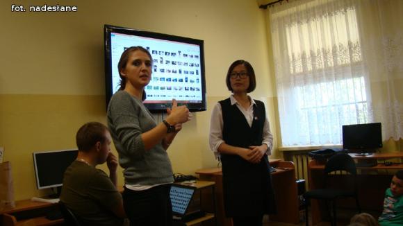 Inspirujące spotkania w szkole w Strzegocinie