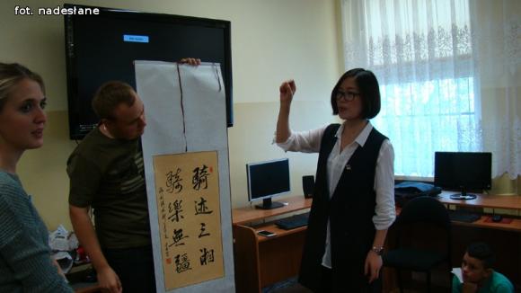 Inspirujące spotkania w szkole w Strzegocinie