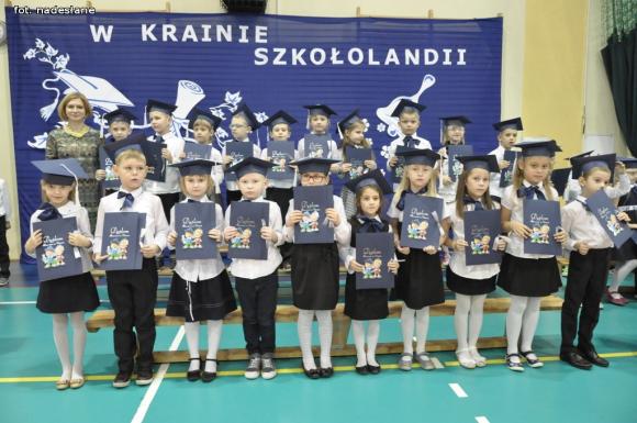 Ślubowanie pierwszoklasistów w 