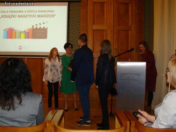 III miejsce w Ogólnopolskim Konkursie MEN dla Szkoły w Strzegocinie