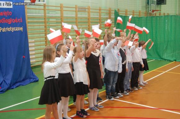 Tryptyk niepodległościowy w Szkole Podstawowej nr 4