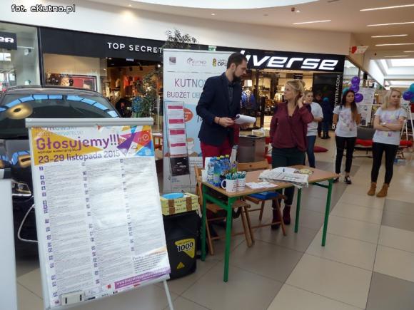 Pomysłodawcy promują projekty do Kutnowskiego Budżetu Obywatelskiego