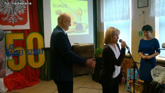 Jubileusz 50-lecia Szkoły Podstawowej im. Kornela Makuszyńskiego w Strzegocinie