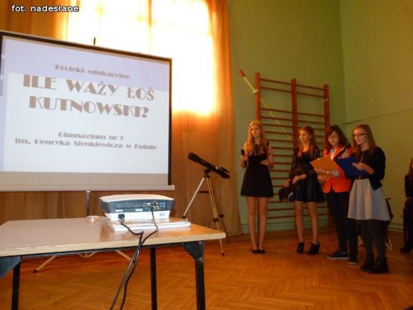 Dzień Projektu Edukacyjnego w Gimnazjum nr 3