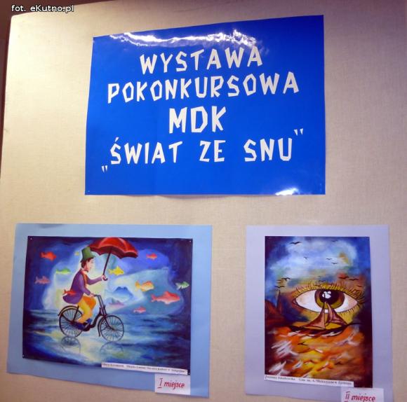 Świat ze snu. Wyniki konkursu plastycznego MDK i Biblioteki