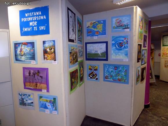 Świat ze snu. Wyniki konkursu plastycznego MDK i Biblioteki