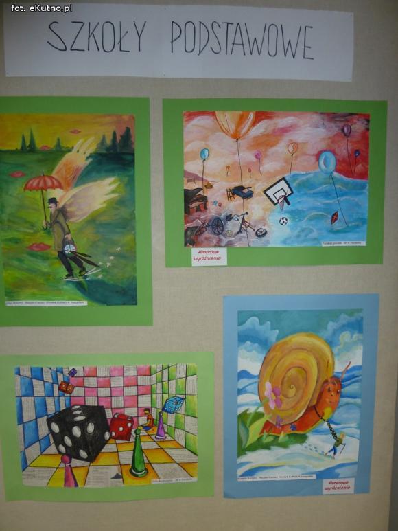 Świat ze snu. Wyniki konkursu plastycznego MDK i Biblioteki