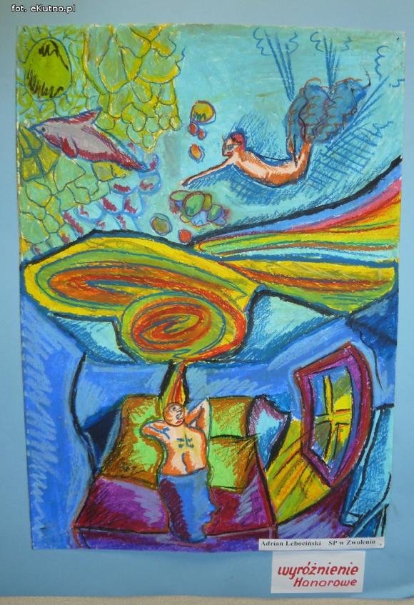 Świat ze snu. Wyniki konkursu plastycznego MDK i Biblioteki