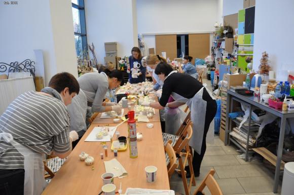 Rodzinne warsztaty świąteczne w domu kultury