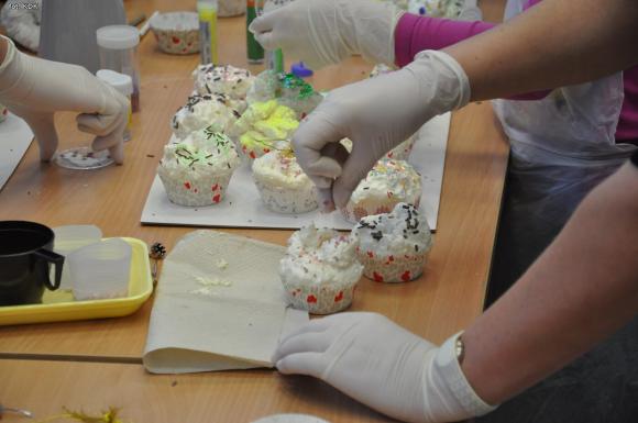 Rodzinne warsztaty świąteczne w domu kultury