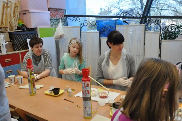 Rodzinne warsztaty świąteczne w domu kultury