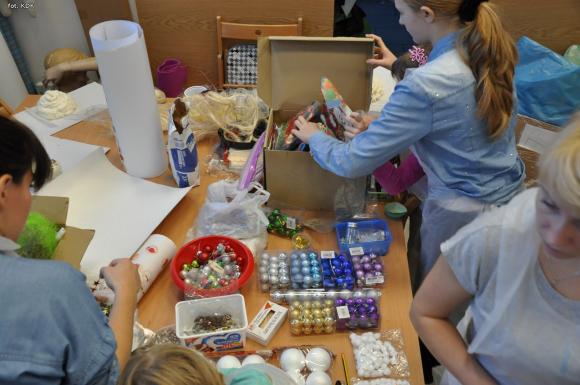 Rodzinne warsztaty świąteczne w domu kultury