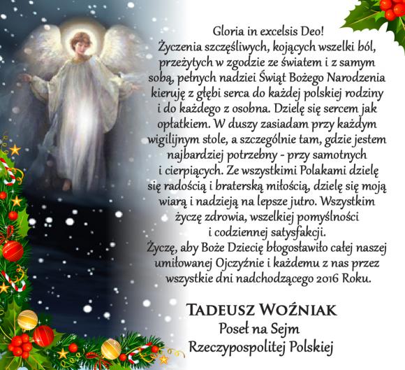 Życzenia świąteczne