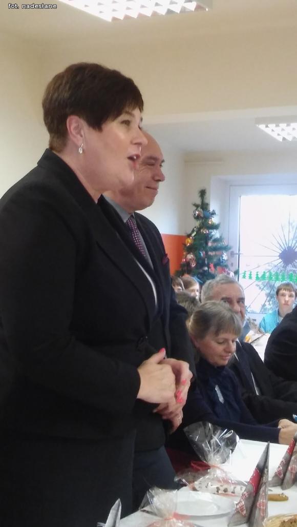 Pierwsze Spotkanie Bożonarodzeniowe w nowej siedzibie Młodzieżowego Ośrodka Socjoterapii