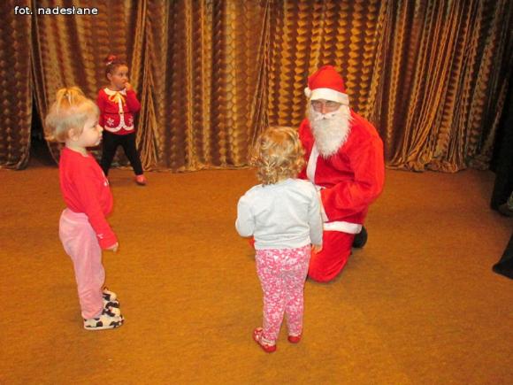 Święty Mikołaj w Klubie Krasnala