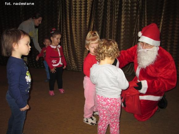 Święty Mikołaj w Klubie Krasnala