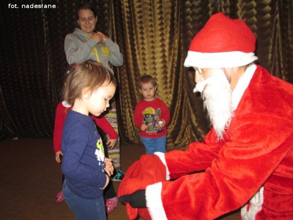 Święty Mikołaj w Klubie Krasnala