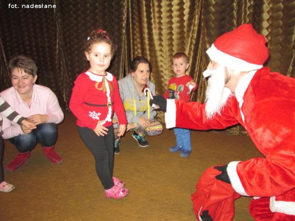 Święty Mikołaj w Klubie Krasnala