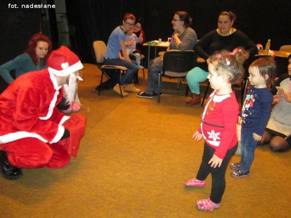 Święty Mikołaj w Klubie Krasnala