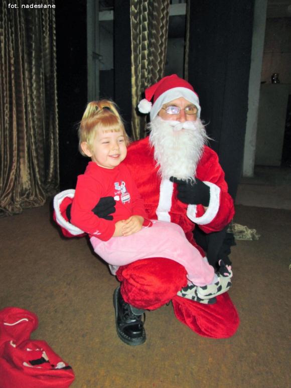 Święty Mikołaj w Klubie Krasnala