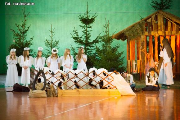 Wyjątkowe Jasełka w Zespole Szkół w Gołębiewku