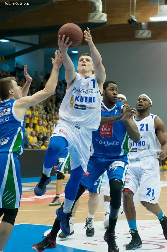 Polfarmex Kutno przegrywa z Anwilem Włocławek