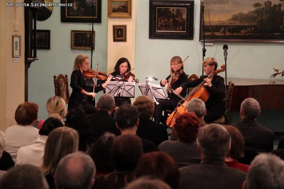 Apertus Quartet ujął krośniewicką publiczność