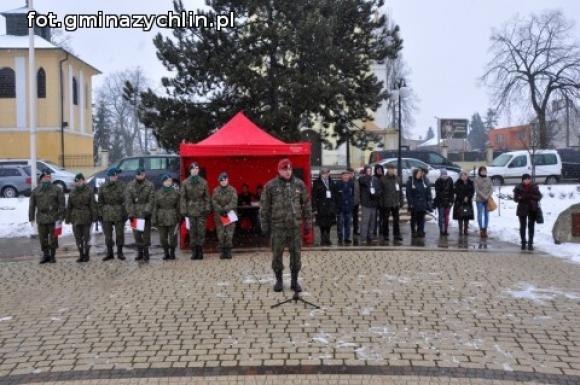 Żychlin uczcił żołnierzy niezłomnych