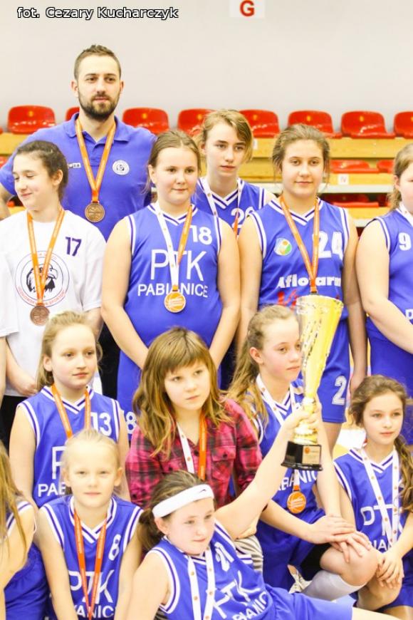 KKS Pro Basket Kutno Mistrzyniami Województwa Łódzkiego w kategorii U12