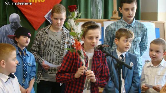 Wyjątkowe modelki w strzegocińskiej szkole