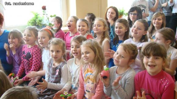 Wyjątkowe modelki w strzegocińskiej szkole