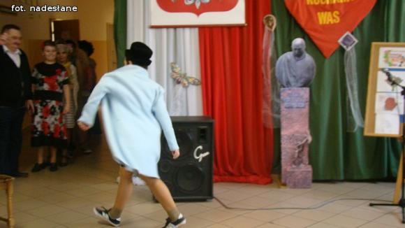 Wyjątkowe modelki w strzegocińskiej szkole