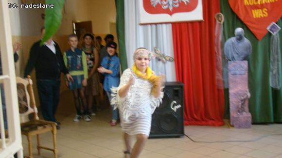 Wyjątkowe modelki w strzegocińskiej szkole