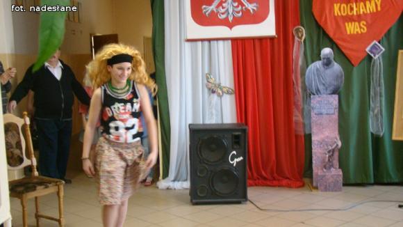 Wyjątkowe modelki w strzegocińskiej szkole