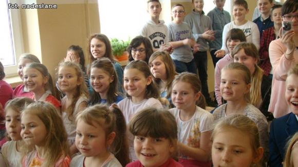 Wyjątkowe modelki w strzegocińskiej szkole