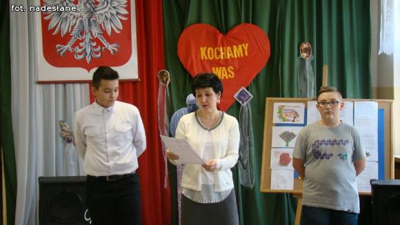 Wyjątkowe modelki w strzegocińskiej szkole