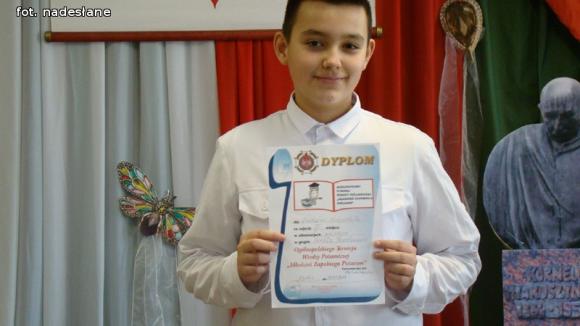 Wyjątkowe modelki w strzegocińskiej szkole