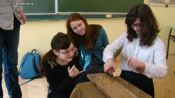 Wyjątkowe modelki w strzegocińskiej szkole