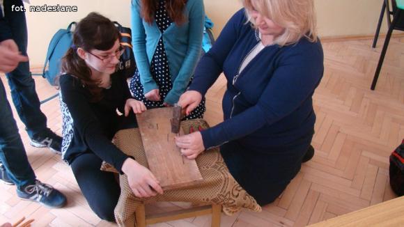 Wyjątkowe modelki w strzegocińskiej szkole