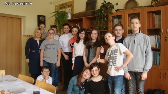 Wyjątkowe modelki w strzegocińskiej szkole