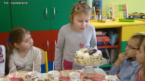 Wyjątkowe modelki w strzegocińskiej szkole