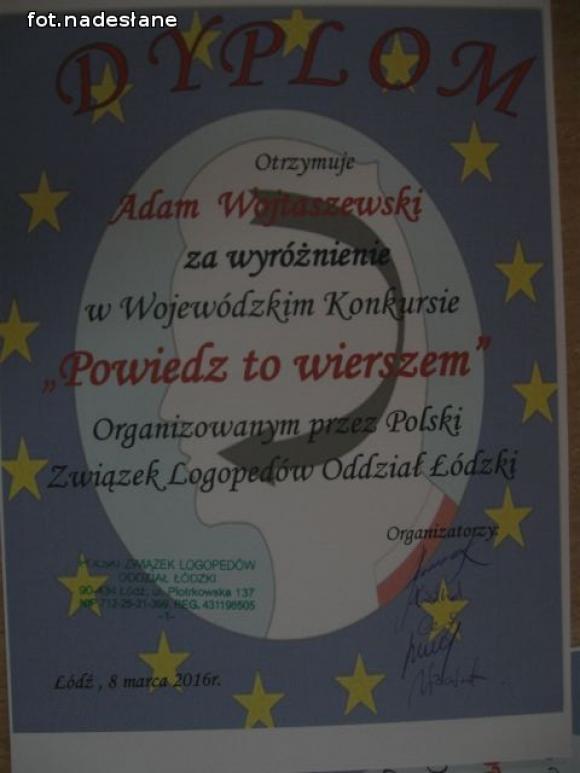 Rozstrzygnięcie Wojewódzkiego Konkursu Logopedycznego Powiedz to wierszem