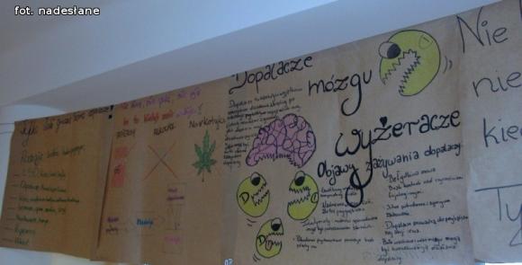 Dopalacze kradną życie. Mini warsztaty w MOS w Żychlinie