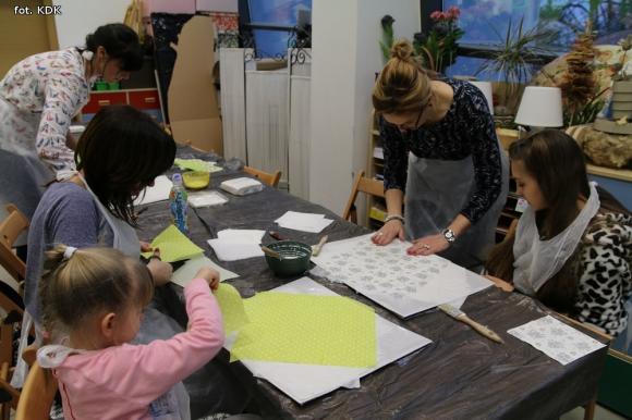 Na warsztatach w KDK powstały piękne dekoracje wielkanocne