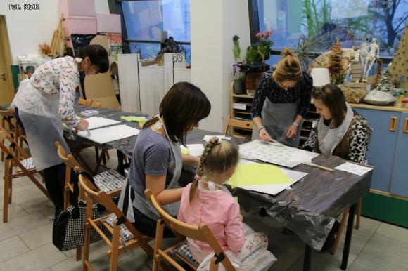 Na warsztatach w KDK powstały piękne dekoracje wielkanocne