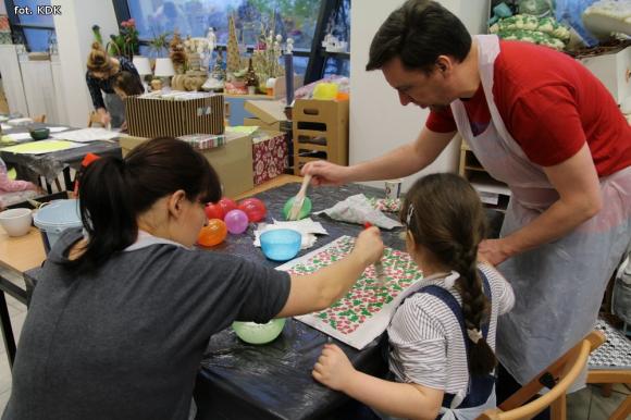 Na warsztatach w KDK powstały piękne dekoracje wielkanocne